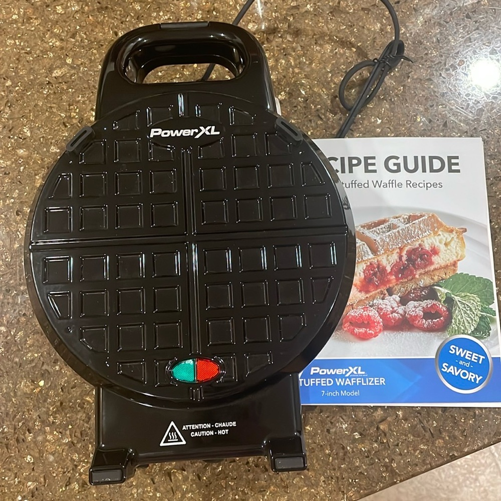 New in Box PowerXL Stuffed Wafflizer